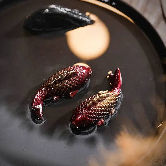 Colour-Changing Koi Carp Desktop Ornaments