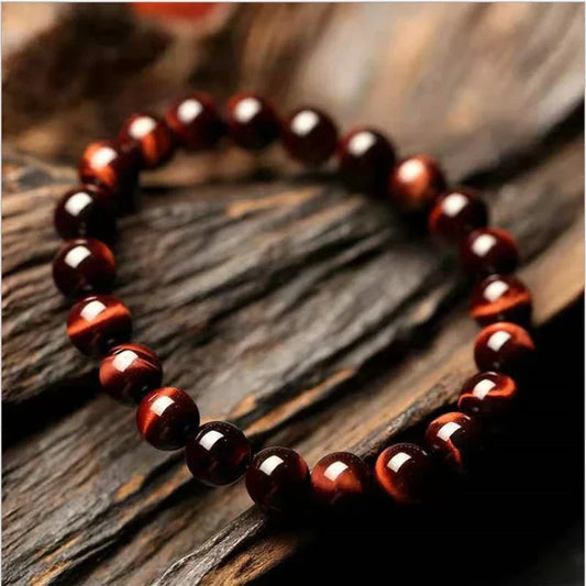 Obsidian & Tiger Eye Bracelet